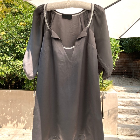 Grey Ant Silk Mini Dress - Picture 1 of 5